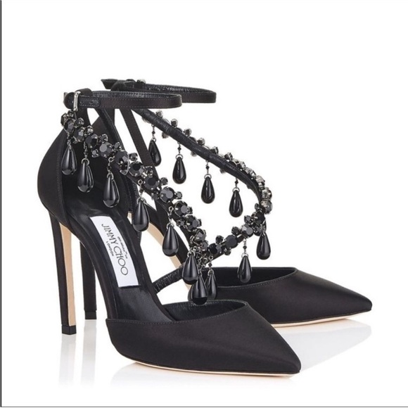 Jimmy Choo x Off-White Victoria Satin Heel - Picture 4 of 15